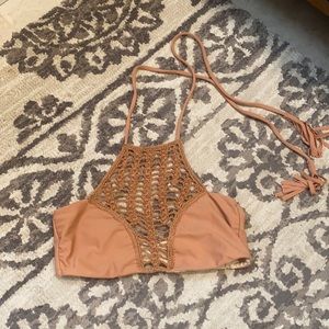 Acacia Panama top in Topless, size S